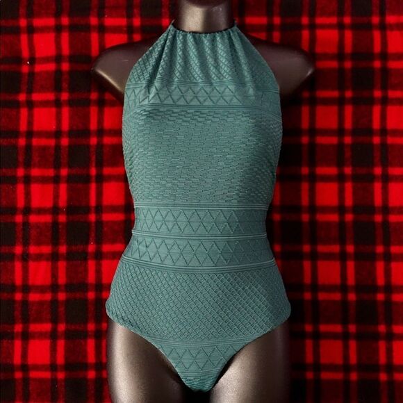 Urban Outfitters x Beach Riot Jacquard One-Piece - Picture 5 of 7